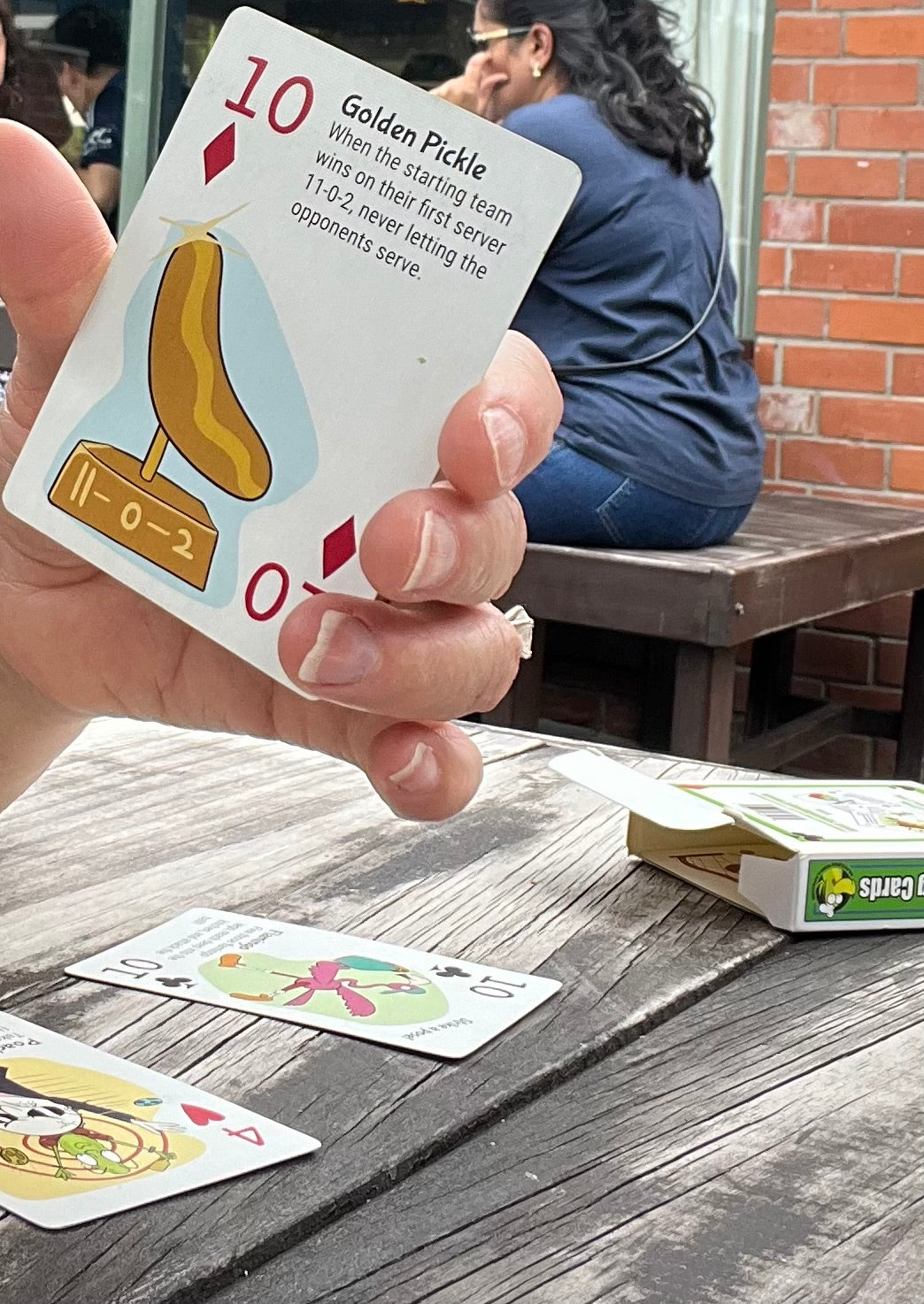 Pickleball Playing Cards — Featuring Slang, Shots & Playing Tips