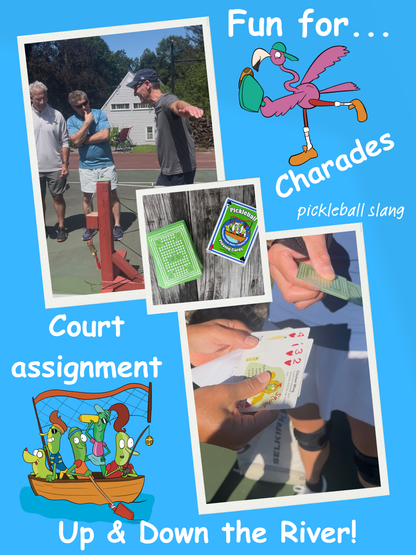 Pickleball Playing Cards — Featuring Slang, Shots & Playing Tips