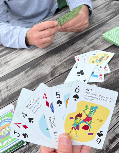 Pickleball Playing Cards — Featuring Slang, Shots & Playing Tips