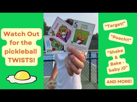 Pickleball Slam Card Game | Strategy & Trick-Taking | 2-6 Players or 4 Player Doubles | Pickleball Gift for Families, Game Nights| No Experience Required