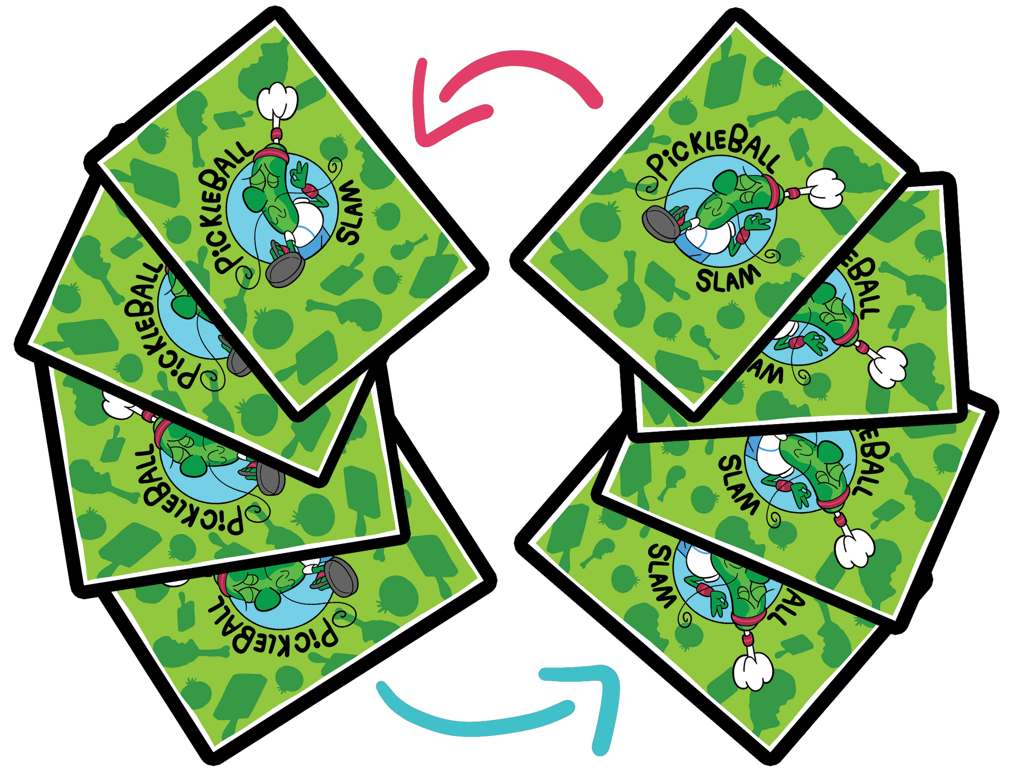 Pickleball Card Game Pickleball Slam pballgoods